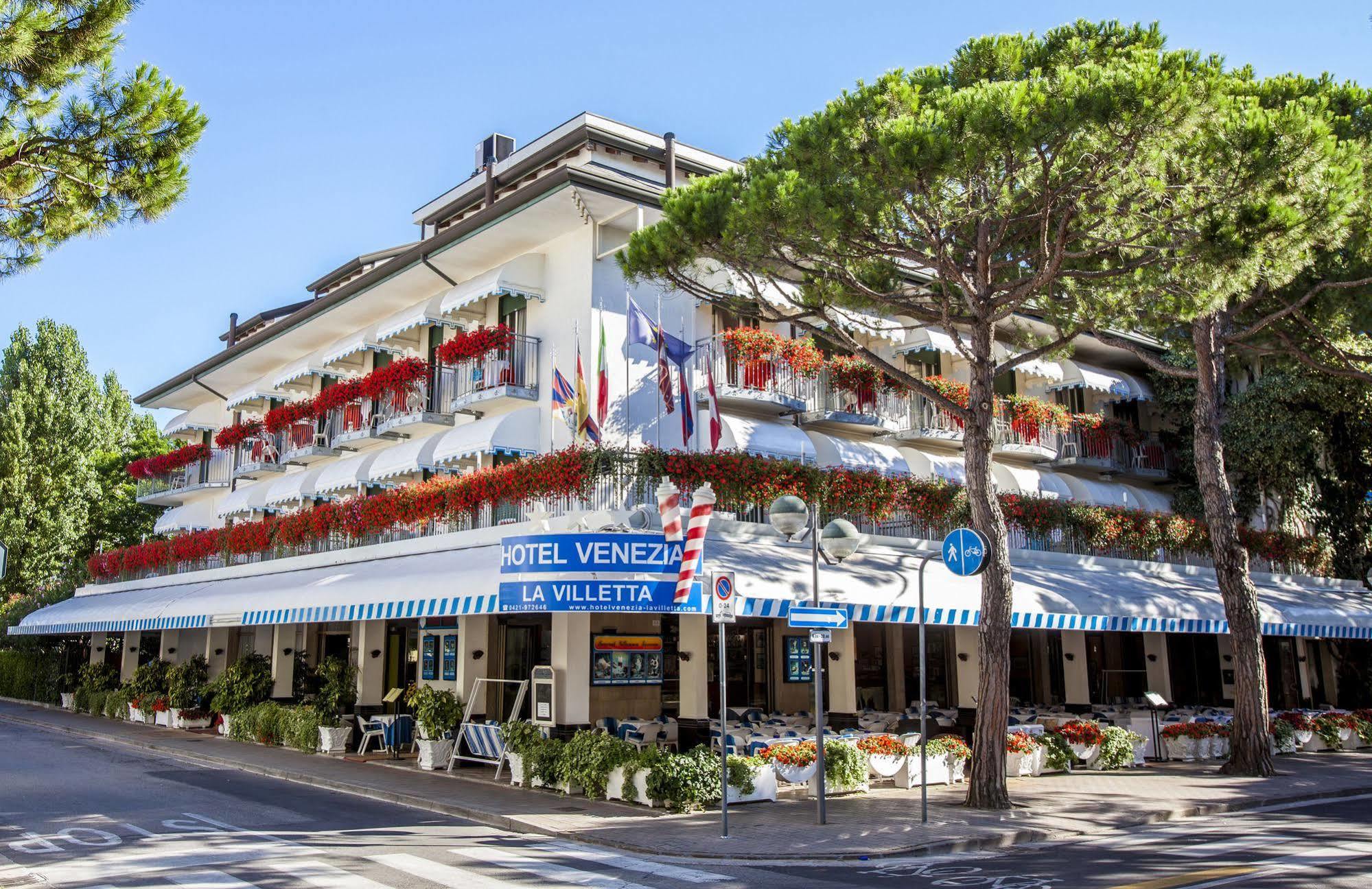 Hotel Venezia E La Villetta Lido di Jesolo Exteriör bild